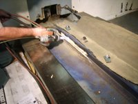 Rebuilding of score ways/Spray weld of Harden Ways